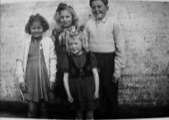 Cousin Hanne, Birgit, Grete & Peder