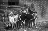 Lassen Children with Cousin Hanne & Rolf