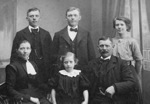 Ane (Lassen) Nielsen's Family: Ernst, Hans Peder, Sigrid, Ane, Ingeborg & JC
