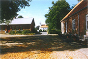 Thorning Kirke set fra Præstegården
